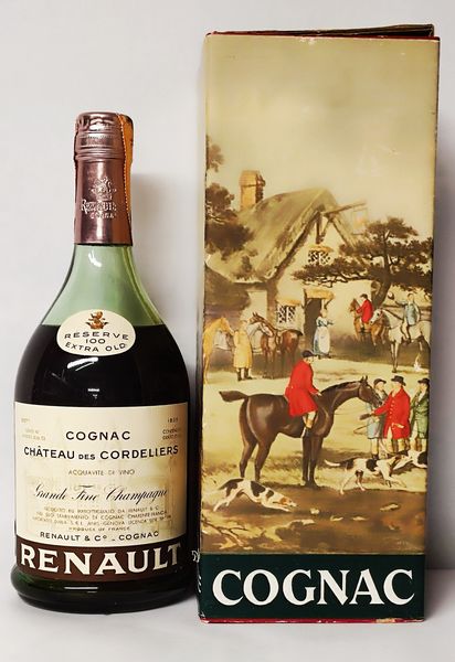 Chateau Des Cordeliers Reserve 100 Extra Old, Cognac  - Asta Wine & Spirits Flower Spring - Associazione Nazionale - Case d'Asta italiane