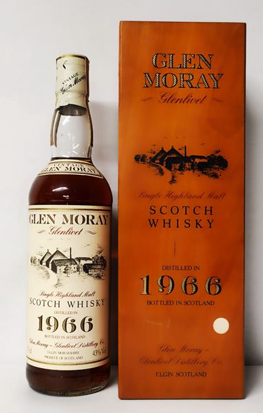 Glen Moray 26 Years 1966, Single Highland Malt  - Asta Wine & Spirits Flower Spring - Associazione Nazionale - Case d'Asta italiane