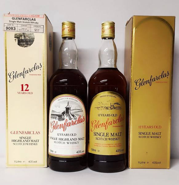 Glenfarclas 12 Years, Malt Whisky  - Asta Wine & Spirits Flower Spring - Associazione Nazionale - Case d'Asta italiane