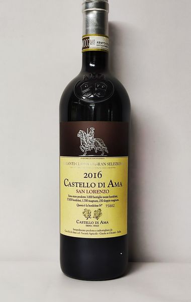 Castello di Ama, San Lorenzo Chianti 2016  - Asta Wine & Spirits Flower Spring - Associazione Nazionale - Case d'Asta italiane