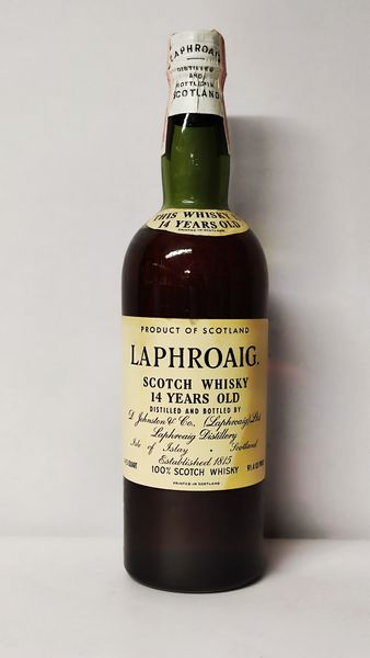 Laphroaig 14 Years Old, Scotch Whisky  - Asta Wine & Spirits Flower Spring - Associazione Nazionale - Case d'Asta italiane