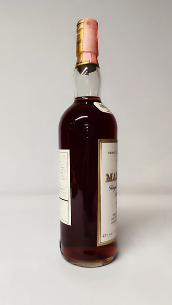 Macallan 18 Years 1980, Single Malt Whisky  - Asta Wine & Spirits Flower Spring - Associazione Nazionale - Case d'Asta italiane