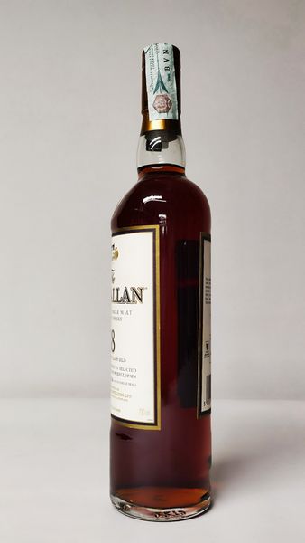 Macallan 18 Years 1994, Single Malt Whisky  - Asta Wine & Spirits Flower Spring - Associazione Nazionale - Case d'Asta italiane