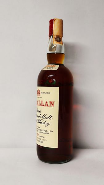 Macallan Glenlivet 1955, Highland Malt Whisky  - Asta Wine & Spirits Flower Spring - Associazione Nazionale - Case d'Asta italiane