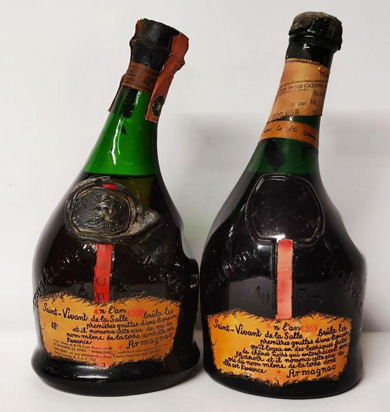 Saint Vivant Esposition 1937, Armagnac  - Asta Wine & Spirits Flower Spring - Associazione Nazionale - Case d'Asta italiane