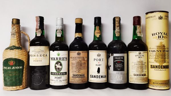 Sandeman, Fonseca, Pocas, Warre's, Porto  - Asta Wine & Spirits Flower Spring - Associazione Nazionale - Case d'Asta italiane