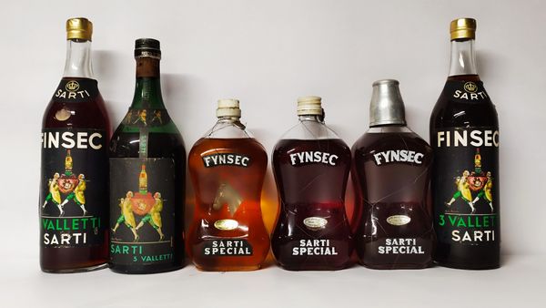 Sarti Finsec, Brandy Italiano  - Asta Wine & Spirits Flower Spring - Associazione Nazionale - Case d'Asta italiane