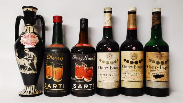 Sarti, Buton, Cucchi, Cherry Brandy  - Asta Wine & Spirits Flower Spring - Associazione Nazionale - Case d'Asta italiane