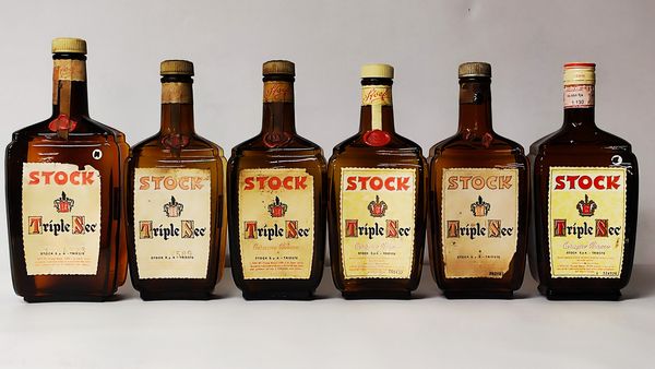 Stock Triple Sec, Liquori  - Asta Wine & Spirits Flower Spring - Associazione Nazionale - Case d'Asta italiane