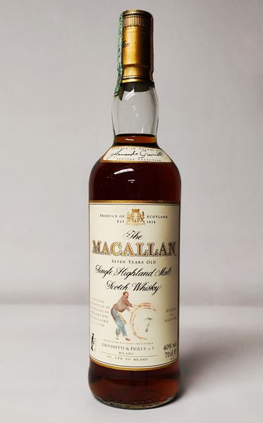 The Macallan 7 Years, Highland Malt Whisky  - Asta Wine & Spirits Flower Spring - Associazione Nazionale - Case d'Asta italiane