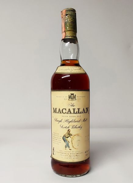 The Macallan 7 Years, Highland Malt Whisky  - Asta Wine & Spirits Flower Spring - Associazione Nazionale - Case d'Asta italiane