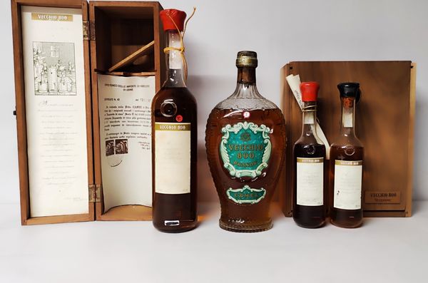 Vecchio 800, Brandy  - Asta Wine & Spirits Flower Spring - Associazione Nazionale - Case d'Asta italiane