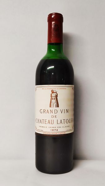 Chateau Latour, 1972  - Asta Wine & Spirits Flower Spring - Associazione Nazionale - Case d'Asta italiane