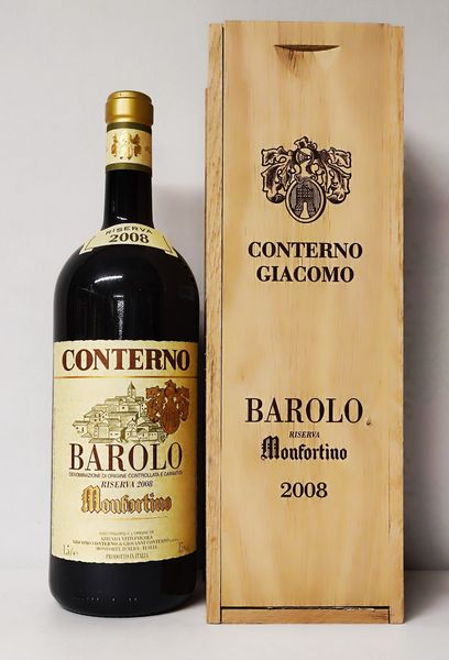 Conterno Monfortino, Barolo Riserva 2008  - Asta Wine & Spirits Flower Spring - Associazione Nazionale - Case d'Asta italiane