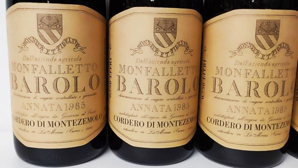 Cordero di Montezemolo, Barolo 1985  - Asta Wine & Spirits Flower Spring - Associazione Nazionale - Case d'Asta italiane