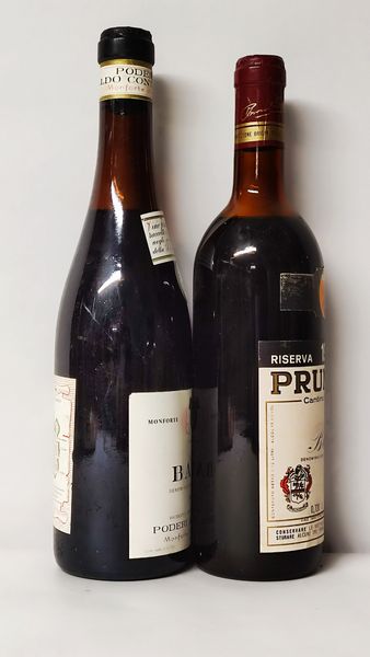 Aldo Conterno, Prunotto, Barolo Riserva 1971  - Asta Wine & Spirits Flower Spring - Associazione Nazionale - Case d'Asta italiane