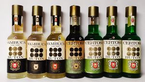 Buton Certosa, Sambuca, Liquori  - Asta Wine & Spirits Flower Spring - Associazione Nazionale - Case d'Asta italiane