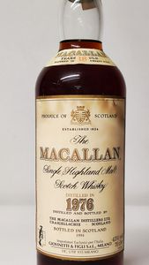 Macallan 18 Years 1976, Single Malt Whisky  - Asta Wine & Spirits Flower Spring - Associazione Nazionale - Case d'Asta italiane