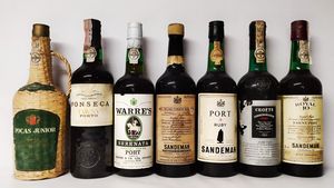 Sandeman, Fonseca, Pocas, Warre's, Porto  - Asta Wine & Spirits Flower Spring - Associazione Nazionale - Case d'Asta italiane