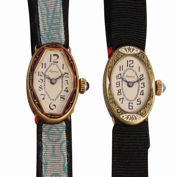 ALPINA GRUEN : Set di orologi Alpina  - Asta Orologi Vintage e Moderni - Associazione Nazionale - Case d'Asta italiane