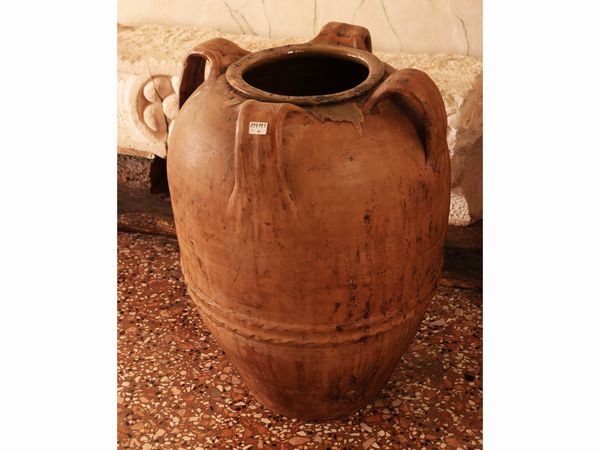 Piccolo orcio in terracotta  - Asta Una casa a Verona - Associazione Nazionale - Case d'Asta italiane