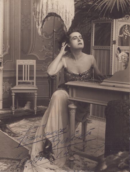 Foto con dedica e autografo di Francesca Bertini  - Asta Memorabilia storici e cinematografici - Associazione Nazionale - Case d'Asta italiane