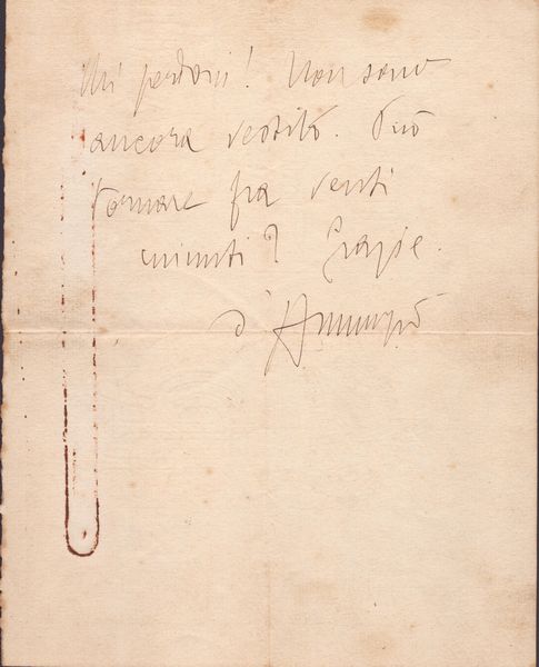 D'Annunzio, Gabriele (Pescara, 12 marzo 1863 – Gardone Riviera, 1º marzo 1938)  - Asta Memorabilia storici e cinematografici - Associazione Nazionale - Case d'Asta italiane