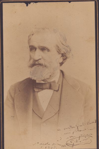 Verdi, Giuseppe (Le Roncole, 10 ottobre 1813 – Milano, 27 gennaio 1901)  - Asta Memorabilia storici e cinematografici - Associazione Nazionale - Case d'Asta italiane