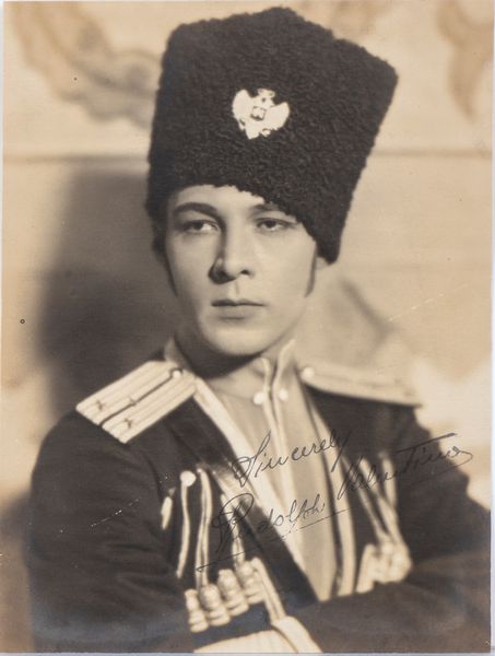 Valentino, Rodolfo - Rudolph Valentino  (Castellaneta, 6 maggio 1895 – New York, 23 agosto 1926[1])  - Asta Memorabilia storici e cinematografici - Associazione Nazionale - Case d'Asta italiane