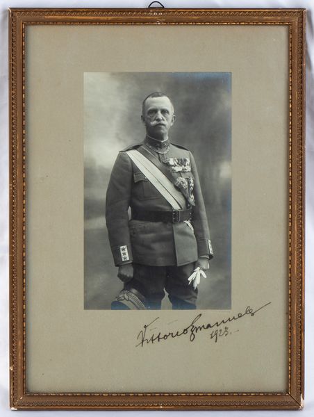 Re Vittorio Emanuele III , (Vittorio Emanuele Ferdinando Maria Gennaro di Savoia; Napoli, 11 novembre 1869 – Alessandria d'Egitto, 28 dicembre 1947)  - Asta Memorabilia storici e cinematografici - Associazione Nazionale - Case d'Asta italiane