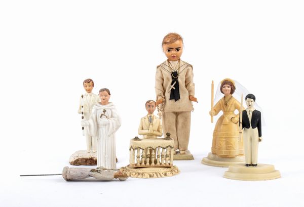 Collezione figurine, personaggi per matrimonio, comunione  - Asta Memorabilia storici e cinematografici - Associazione Nazionale - Case d'Asta italiane