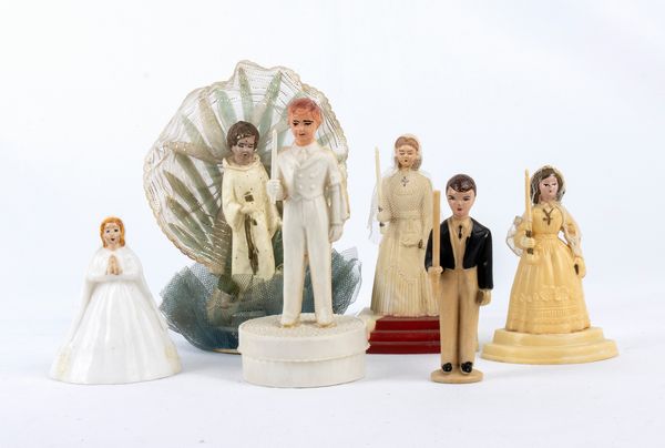 Collezione figurine, personaggi per matrimonio, comunione  - Asta Memorabilia storici e cinematografici - Associazione Nazionale - Case d'Asta italiane