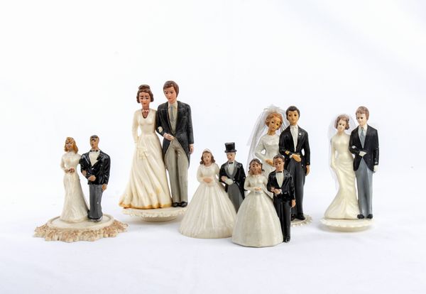 Collezione figurine, personaggi per matrimonio, comunione  - Asta Memorabilia storici e cinematografici - Associazione Nazionale - Case d'Asta italiane