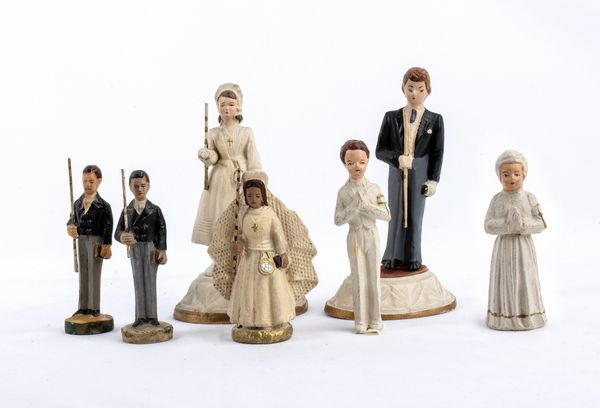 Collezione figurine, personaggi per matrimonio, comunione  - Asta Memorabilia storici e cinematografici - Associazione Nazionale - Case d'Asta italiane