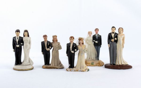 Collezione figurine, personaggi per matrimonio, comunione  - Asta Memorabilia storici e cinematografici - Associazione Nazionale - Case d'Asta italiane