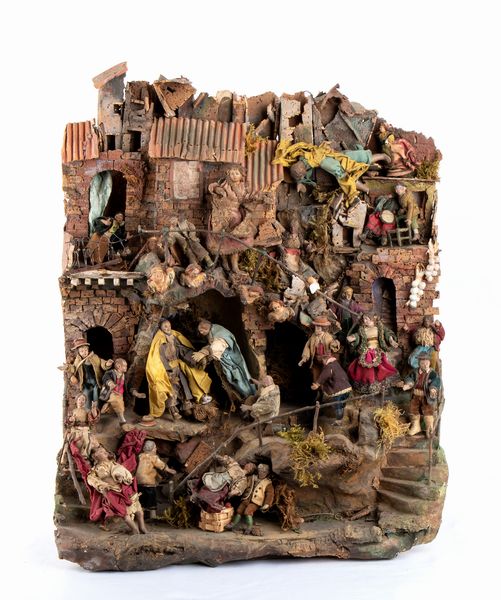 Barrili, Anton Giulio - Presepe fine '800  - Asta Memorabilia storici e cinematografici - Associazione Nazionale - Case d'Asta italiane