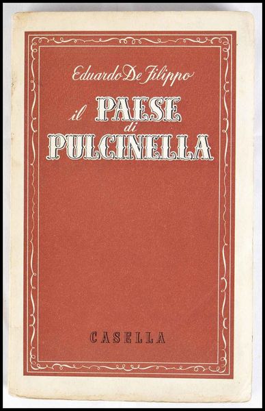 De Filippo, Eduardo (Napoli, 24 maggio 1900 – Roma, 31 ottobre 1984) : De Filippo, Eduardo (Napoli, 24 maggio 1900 – Roma, 31 ottobre 1984)  - Asta Memorabilia storici e cinematografici - Associazione Nazionale - Case d'Asta italiane