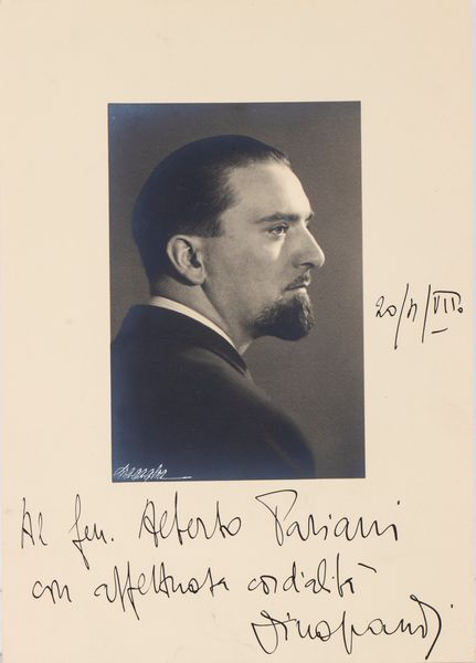 Grandi, Dino - Conte di Mordano (Mordano, 4 giugno 1895 – Bologna, 21 maggio 1988)  - Asta Memorabilia storici e cinematografici - Associazione Nazionale - Case d'Asta italiane