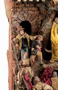 Barrili, Anton Giulio - Presepe fine '800  - Asta Memorabilia storici e cinematografici - Associazione Nazionale - Case d'Asta italiane