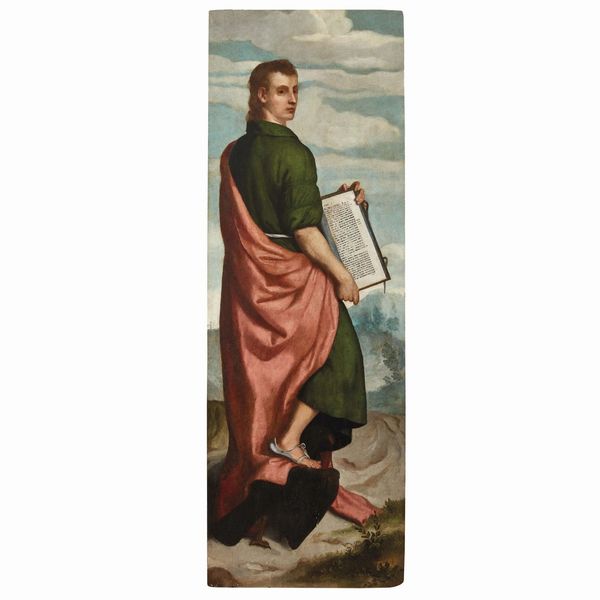 Giovanni battista Moroni : Giovan Battista Moroni  - Asta DIPINTI ANTICHI E OPERE DI ECCEZIONALE INTERESSE STORICO ARTISTICO - Associazione Nazionale - Case d'Asta italiane