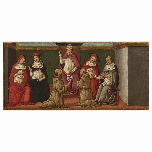 Bartolomeo Di giovanni : Bartolomeo di Giovanni  - Asta DIPINTI ANTICHI E OPERE DI ECCEZIONALE INTERESSE STORICO ARTISTICO - Associazione Nazionale - Case d'Asta italiane