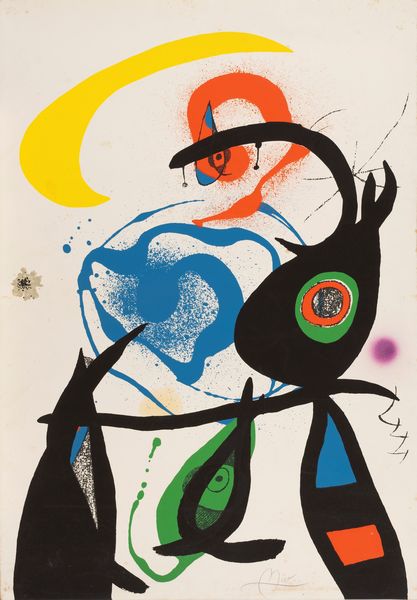 Joan Mirò : Oda  Joan Mir  - Asta Arte Moderna e Contemporanea - Associazione Nazionale - Case d'Asta italiane