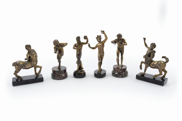 Sei statuette  - Asta Argenti - Associazione Nazionale - Case d'Asta italiane