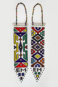 Esther MAHLANGU - Lotto unico composto da n. 2 opere