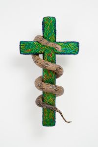 Jan Fabre - Cross With Snake II