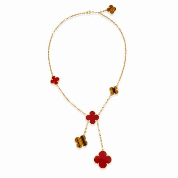 Van Cleef & Arpels : Collana collezione Magic Alhambra  - Asta Gioielli - Associazione Nazionale - Case d'Asta italiane