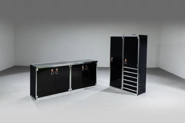 GUIDO FALESCHINI : Credenza componibile  - Asta Design - Associazione Nazionale - Case d'Asta italiane