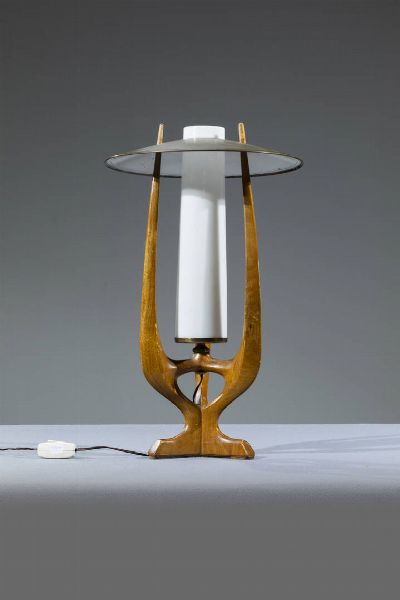 MAX INGRAND : Lampada da tavolo  - Asta Design - Associazione Nazionale - Case d'Asta italiane