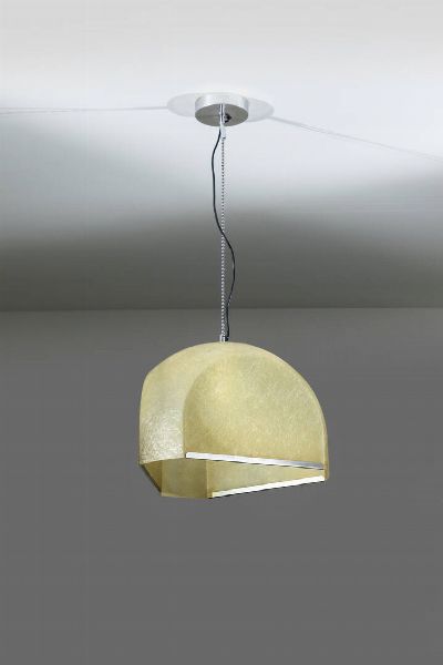 SALVATORE GREGORETTI : Lampada a sospensione  - Asta Design - Associazione Nazionale - Case d'Asta italiane