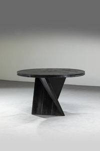 EDOARDO LANDI San Felice sul Panaro (MO) 1937 - Struttura in legno verniciato.  Anni '70 cm 78x128 Difetti